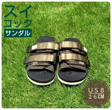 SUICOKE 스이코크 샌들 카키 26