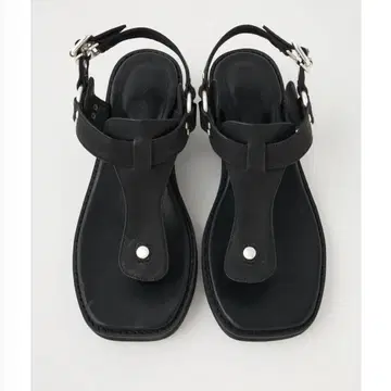 새상품 MOUSSY CHUNK HEEL THONG 샌들