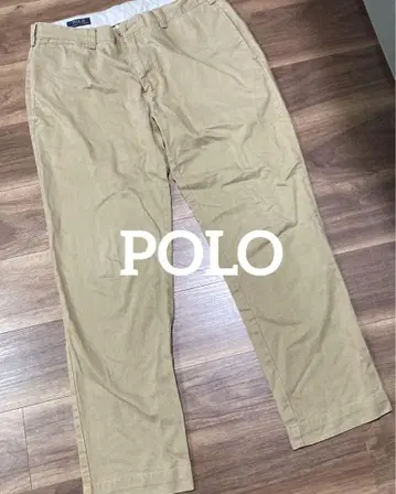 POLO 치노 팬츠 베이지 34인치