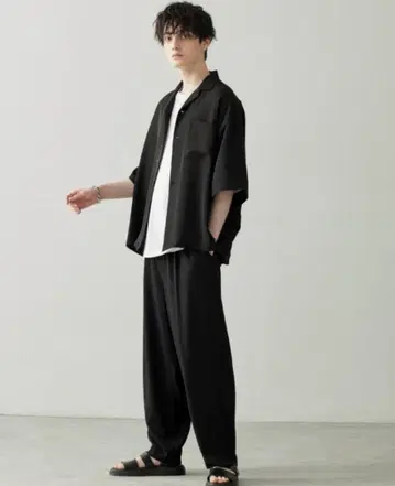 Anchor Smith 앵커 스미스 셋업 블랙 L