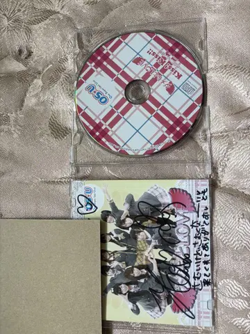 OSU 모리 사키 토모미 자켓 사인 CD