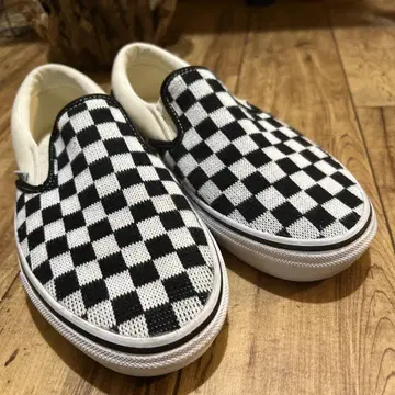 VANS 클래식 슬립온 니트 체커 슬립온