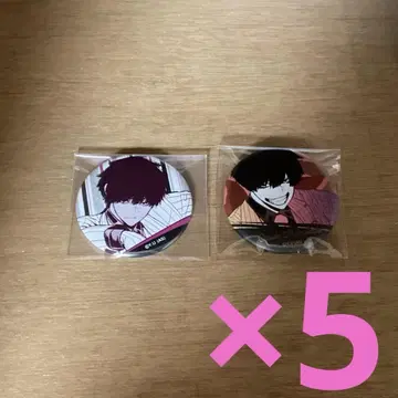 도원암귀 복숭아뿔 벚꽃 메디 코스 메탈릭 캔뱃지