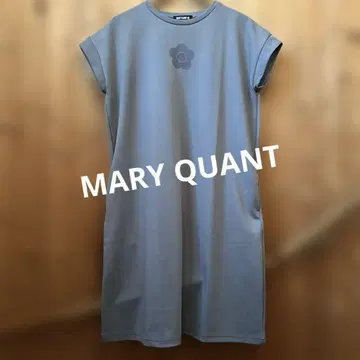 MARY QUANT 마리콴트 원피스 38 블루 그레이