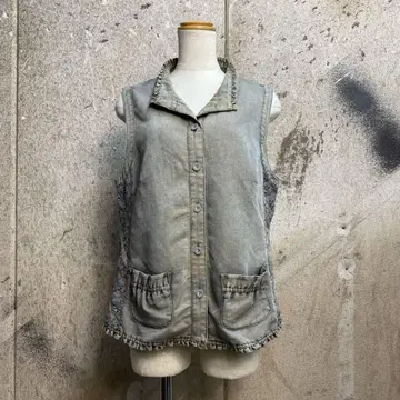 빈티지 베스트 페어리 그런지 모리걸 에스닉 구제 의류