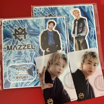 MAZZEL RYUKI TAKUTO 아크릴 스탠드 2개 세트