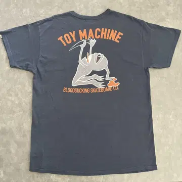 TOY MACHINE 토이 머신 티셔츠 L 사이즈 네이비