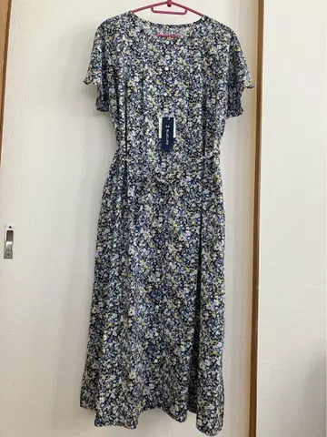 요코하마 모토마치 스미노 블루 라이프 롱 원피스 택 포함
