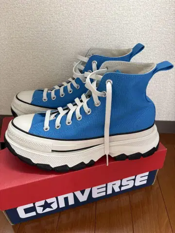 CONVERSE 파랑 하이컷 스니커즈