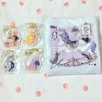 Spin 가챠 가챠가챠 아크릴 키링 아크링 키링 파우치