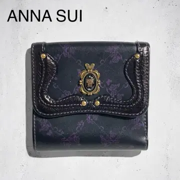 ANNA SUI 안나수이 풀 가죽 접이식 지갑