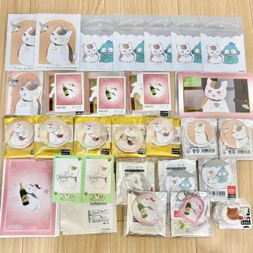 나츠메 우인장 냥코 선생님 산리오 Happy Spring 혜택 원화 카페