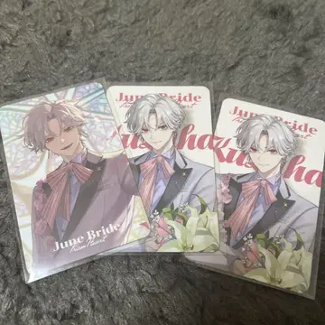 니지산지 Prism Heart June Bride 사진풍 카드 쿠츠하