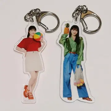쿠보 시오리 아크릴 키링 한여름의 전국 투어 CAFE 2023&2024