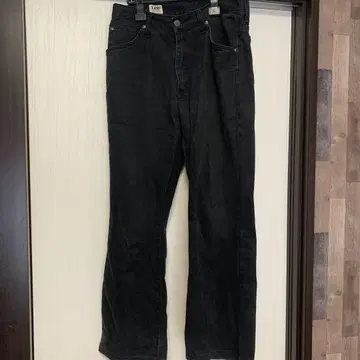 Lee 블랙 부츠 컷 데님