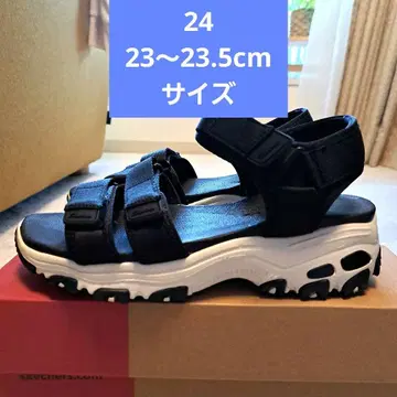 Skechers 블랙 스포츠 샌들