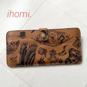 ihomi. 타투 패턴 롱 지갑