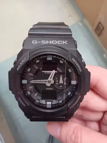G-SHOCK GA-2100 블랙 러버 벨트