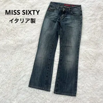 미스 식스티 플레어 데님 [24] 스키니 청바지 이탈리아제 파랑