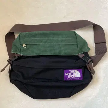 THE NORTH FACE 숄더백 블랙/그린