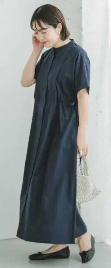 ITEMS URBANRESEARCH 반팔 셔츠 원피스