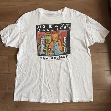 BIG EASY JAZZ NEW ORLEANS 2XL USA 티셔츠