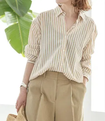Spick and Span 에어리 튜닉 셔츠