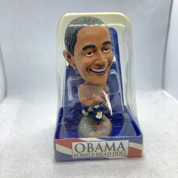 미개봉 OBAMA 보블헤드 인형 하와이 서핑 한글 루즈
