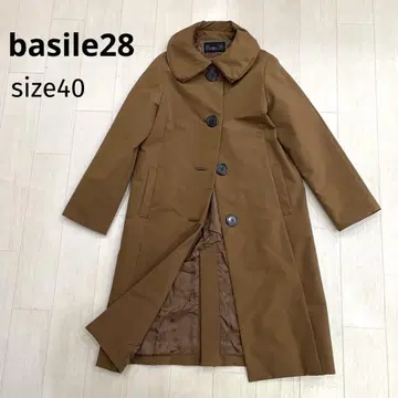 basile28 코트 일본제 롱 코트 40 카멜