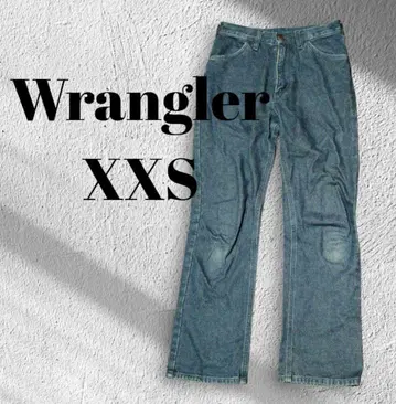 Wrangler 랭글러 데님 스트레이트 데님 블루 XXS 청바지