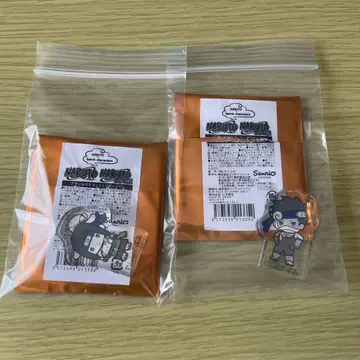 NARUTO 산리오 아크릴 마스코트 재부자 화이트