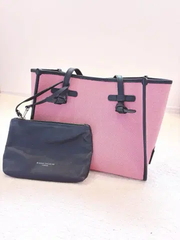 GIANNI CHIARINI 지아니 카리니 토트백 핑크