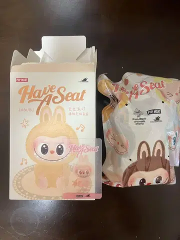 POP MART 러브부 LABUBU 봉제 인형 다다