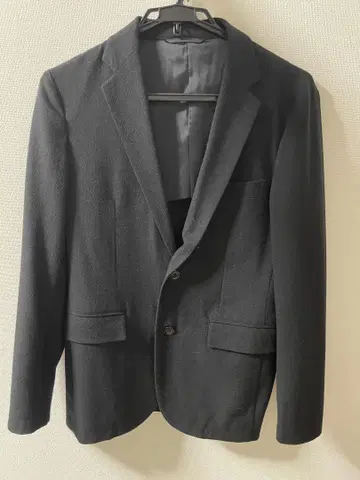 UNITED ARROWS 블랙 테일러드 자켓