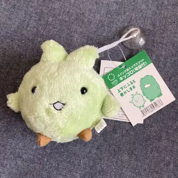 키코로 스윙 피리 포함 마스코트, 흡착판 포함, 봉제 인형, 택 포함