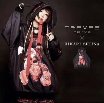 TORAVAS TOKYO 시이나 히카리 콜라보 후드티
