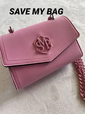 SAVE MY BAG 세이브 마이 백 숄더백 로고 체인