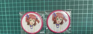 러브 라이브 Aqours 9주년 쿠로사와 루비 캔뱃지