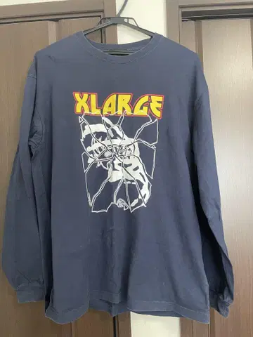 XLARGE 롱 티셔츠 네이비 L