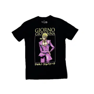 11511 죠죠의 기묘한 모험 Giorno Giovanna 티셔츠 M