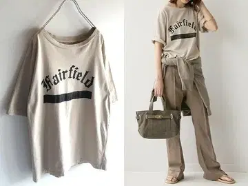Deuxieme Classe 2019SS 페어필드 프린트 티셔츠