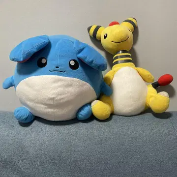 포켓몬스터 선&문 메차데카 봉제 인형 마릴 덴류