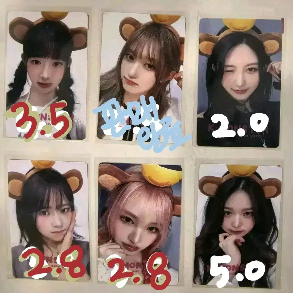 IVE | 아이브 Available) Ive Taiwan Fansign K-Monster Monkey