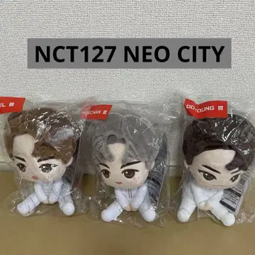 NCT127 NEO CITY 제일복권 봉제 인형 3개