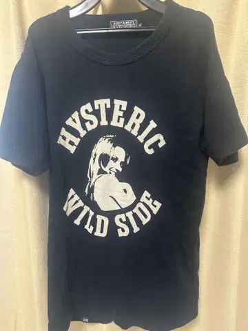 HYSTERIC 티셔츠 M 사이즈 블랙