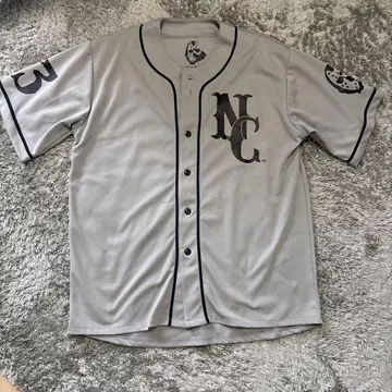 NC 로고 X LARGE 그레이 베이스볼 셔츠 13