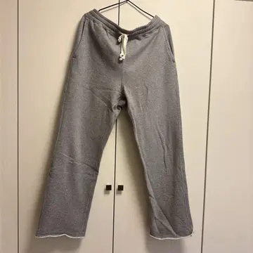 UNITED ARROWS & SONS 그레이 스웨트 팬츠