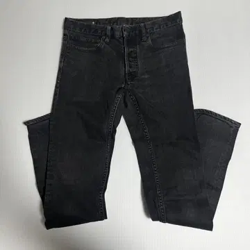 MINEDENIM S.SLIM 팬츠 블랙