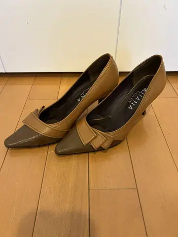 DIANA WELL FIT 브라운 하이힐 23cm
