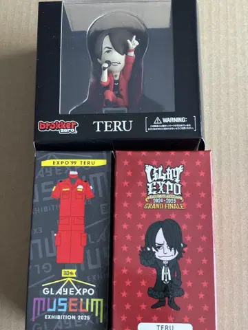 GLAY TERU 피규어 세트